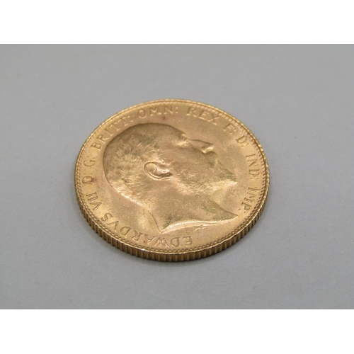 1409 - GOLD SOVEREIGN 1907