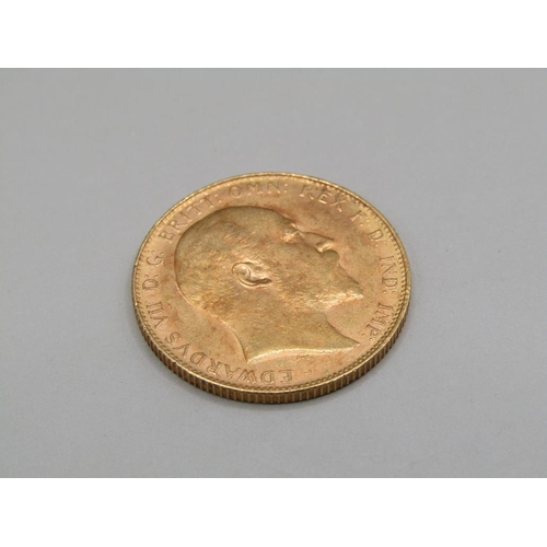 1410 - GOLD SOVEREIGN 1907