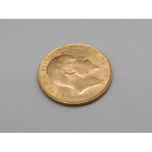 1412 - GOLD SOVEREIGN 1907