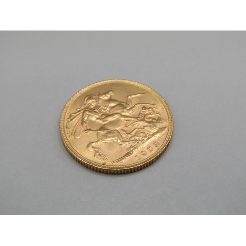 1414 - GOLD SOVEREIGN 1908