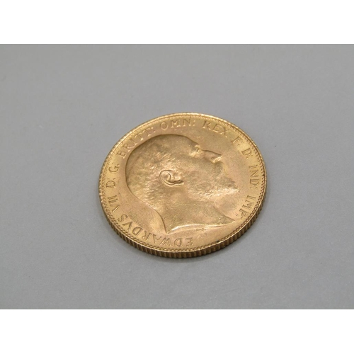 1414 - GOLD SOVEREIGN 1908