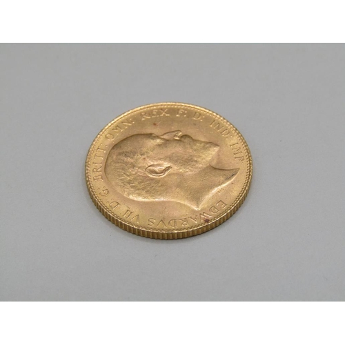 1415 - GOLD SOVEREIGN 1908