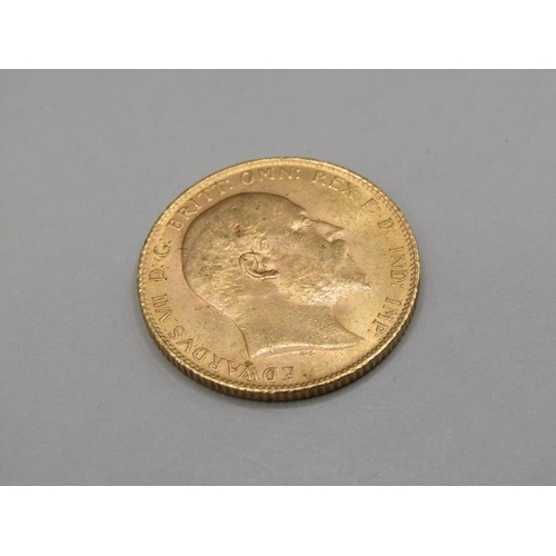 1416 - GOLD SOVEREIGN 1909