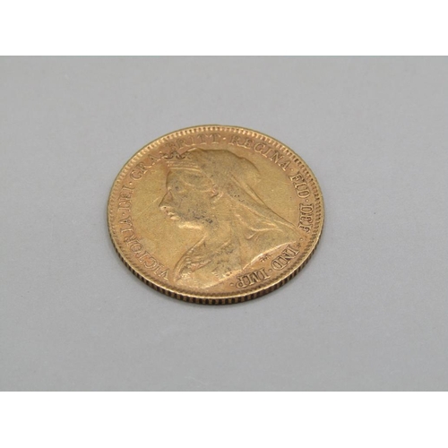 1428 - GOLD HALF SOVEREIGN 1897