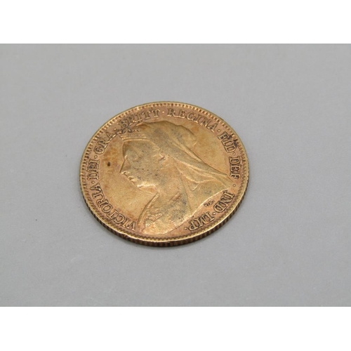 1429 - GOLD HALF SOVEREIGN 1897