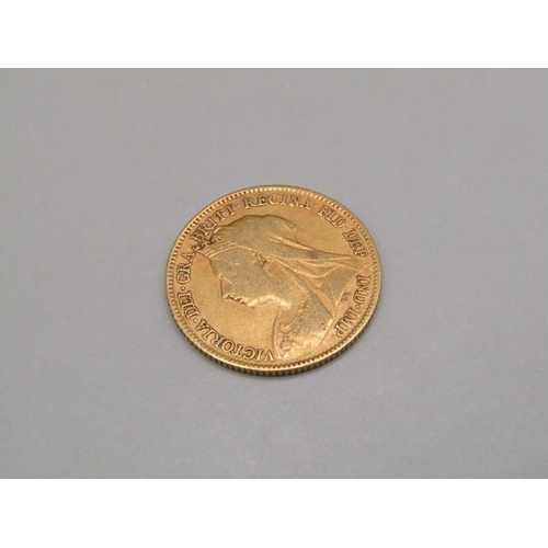 1430 - GOLD HALF SOVEREIGN 1897