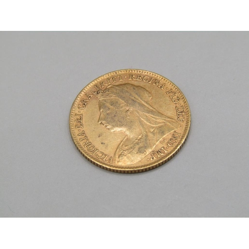 1431 - GOLD HALF SOVEREIGN 1897