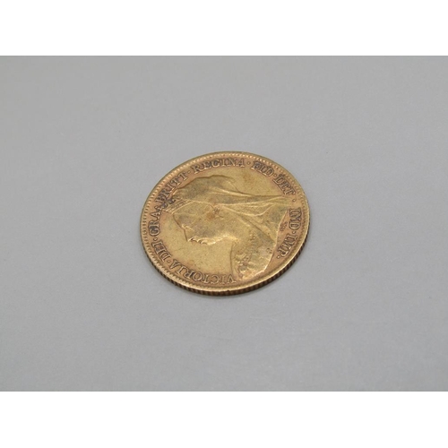 1433 - GOLD HALF SOVEREIGN 1898