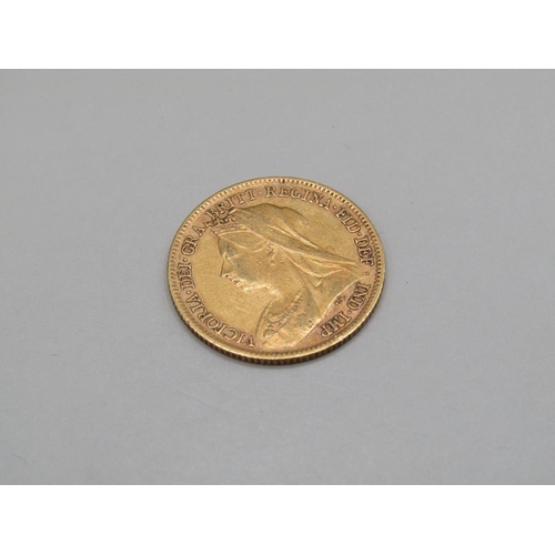 1440 - GOLD HALF SOVEREIGN 1901