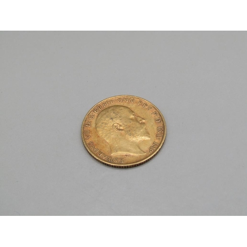 1446 - GOLD HALF SOVEREIGN 1902