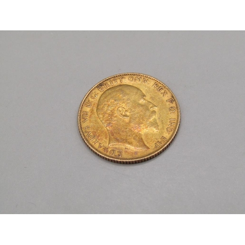 1447 - GOLD HALF SOVEREIGN 1903