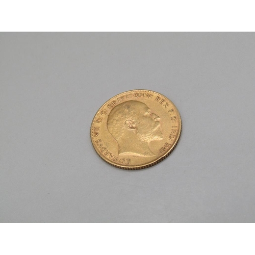 1450 - GOLD HALF SOVEREIGN 1904