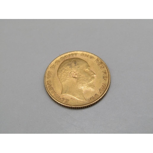 1462 - GOLD HALF SOVEREIGN 1905