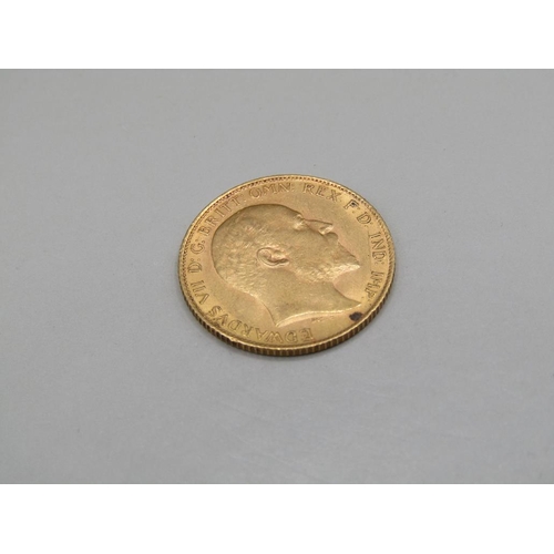 1464 - GOLD HALF SOVEREIGN 1906