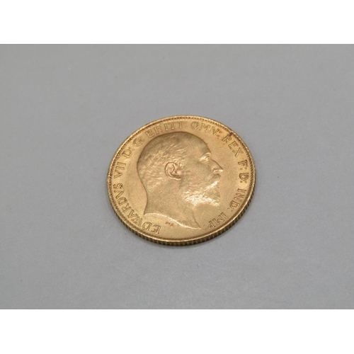 1469 - GOLD HALF SOVEREIGN 1906