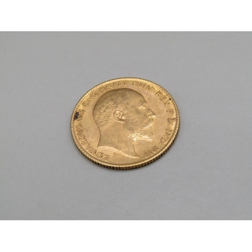 1471 - GOLD HALF SOVEREIGN 1906