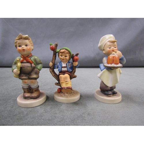 1770 - FIVE GOEBEL HUMMEL FIGURES OF CHILDREN, 14CM H