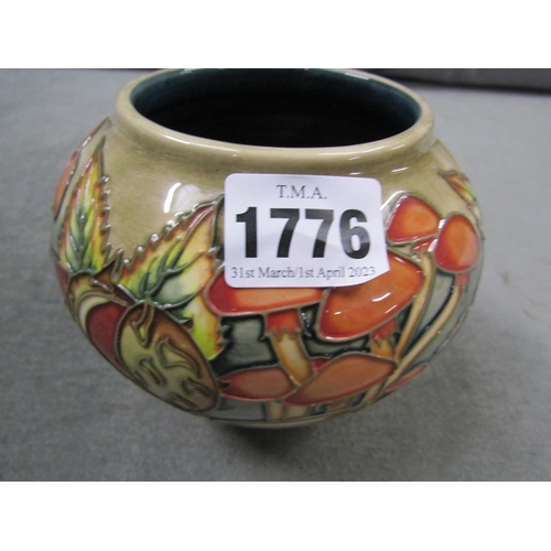 1776 - MOORCROFT LIMITED EDITION VASE, C.2000, 11CM H