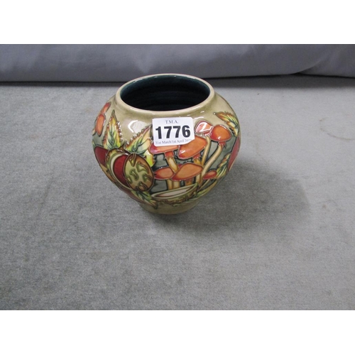 1776 - MOORCROFT LIMITED EDITION VASE, C.2000, 11CM H