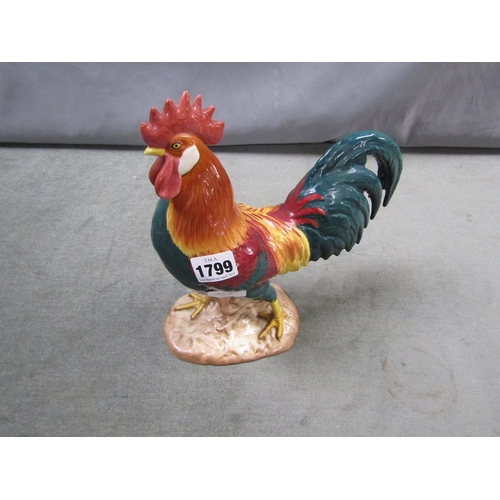 1799 - BESWICK LEGHORN COCKEREL, 25CM H