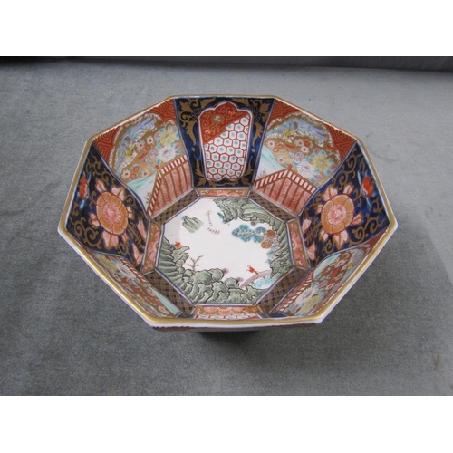 1819 - ORIENTAL IMARI BOWL, 23CMW