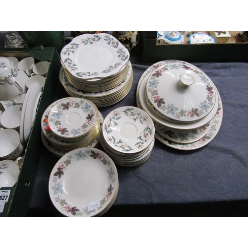 1827 - QTY OF TEA AND TABLEWARES TO INCL CROWN STAFFORDSHIRE