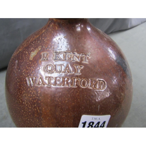 1844 - OLD STONEWARE DEMI JOHN  WATERFORD, 33CM H