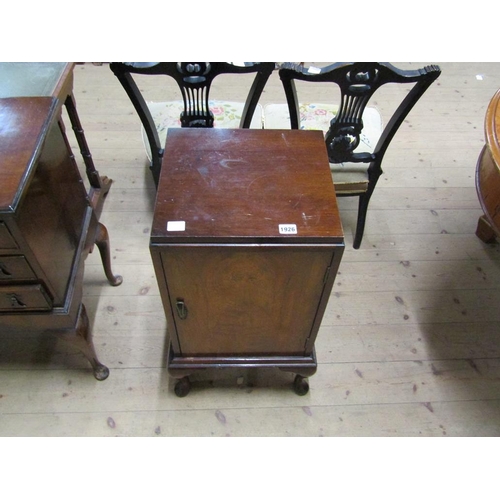 1926 - FIGURE MAHOGANY BEDROOM CUPBOARD