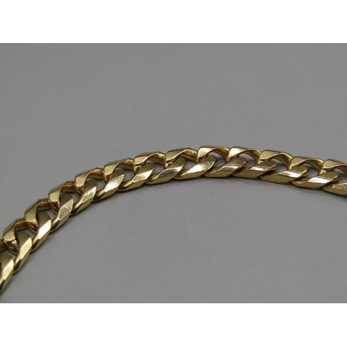 1567 - 9ct GOLD BRACELET - 15.8g