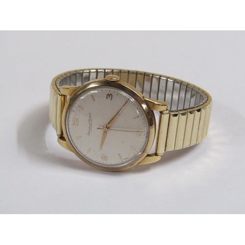 1581 - INTERNATIONAL WATCH COMPANY 18ct GOLD GENTS WATCH