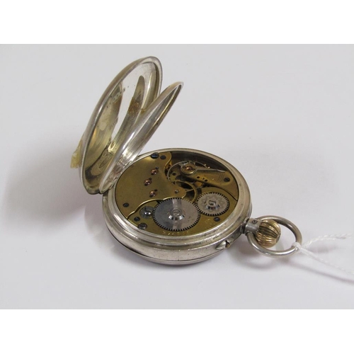 1645 - VICTORIAN SILVER POCKET WATCH