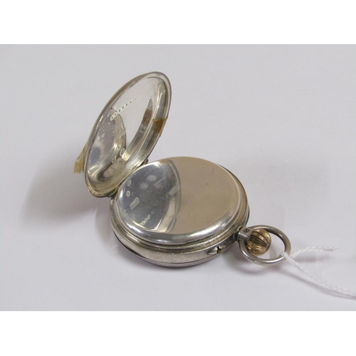 1645 - VICTORIAN SILVER POCKET WATCH