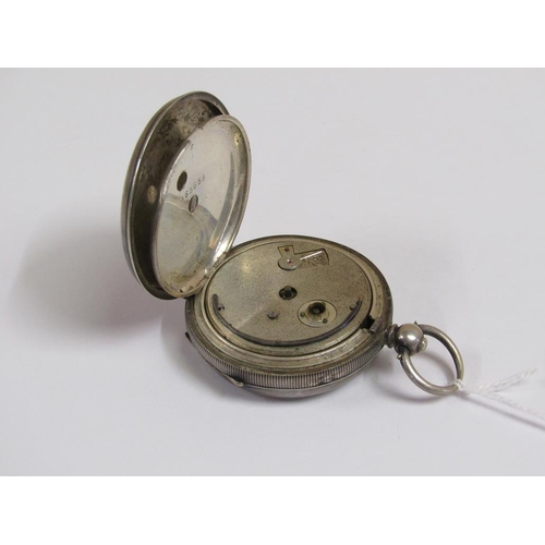 1648 - WATTS OF NOTTINGHAM GRENWICH LEVER POCKET WATCH