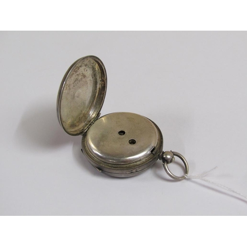 1648 - WATTS OF NOTTINGHAM GRENWICH LEVER POCKET WATCH