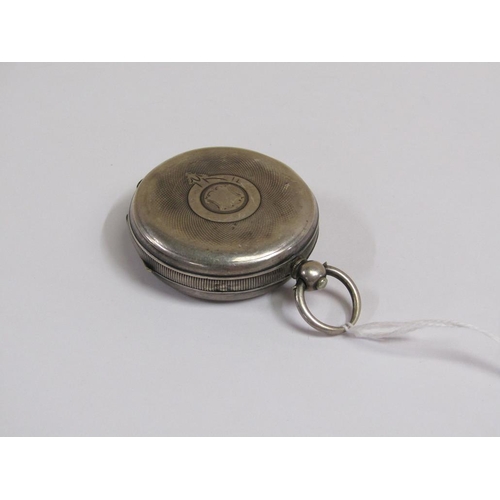 1648 - WATTS OF NOTTINGHAM GRENWICH LEVER POCKET WATCH