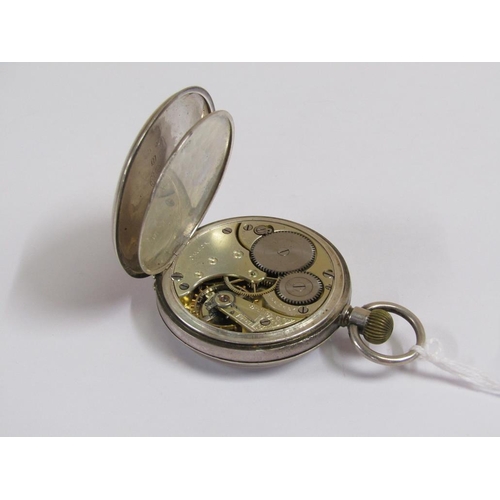 1649 - OMEGA SILVER POCKET WATCH