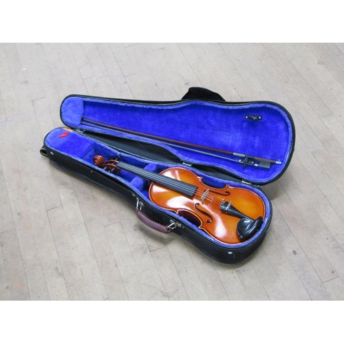 1284 - CASED VIOLIN