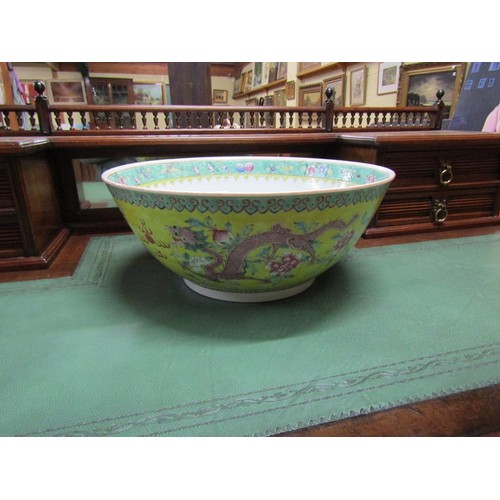 1822 - LARGE ORIENTAL BOWL, 41CM DIAM