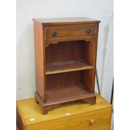 560 - REPRO YEW WOOD BOOKCASE