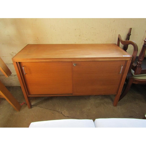 564 - TEAK CUPBOARD