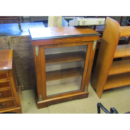 591 - VICTORIAN INLAID PIER CABINET