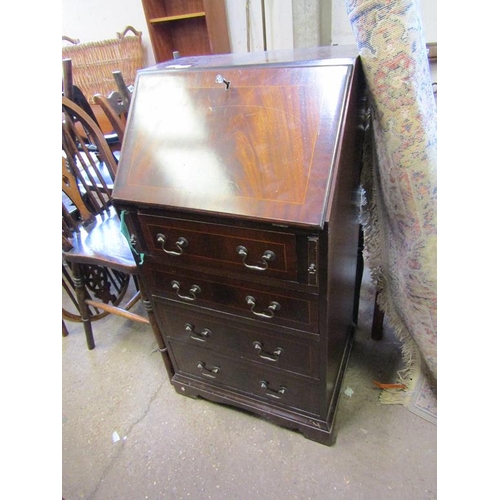 594 - REPRO MAHOGANY BUREAU