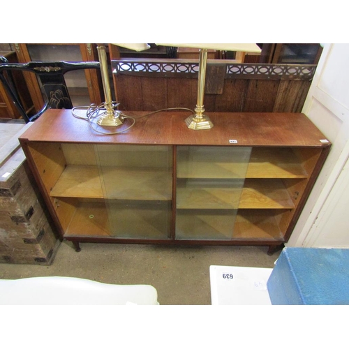 621 - TEAK BOOKCASE