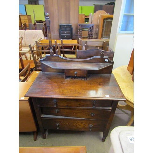 633 - OAK DRESSING TABLE