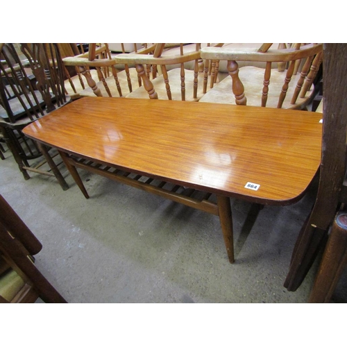 664 - TEAK COFFEE TABLE