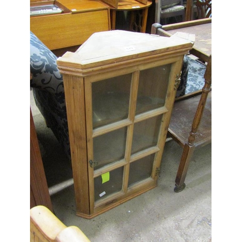 679 - PINE CORNER CUPBOARD