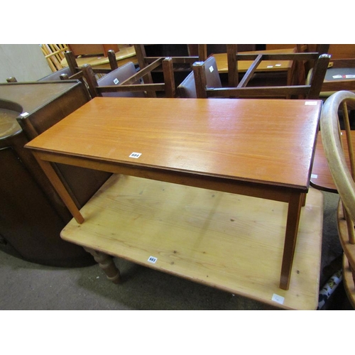 684 - TEAK COFFEE TABLE