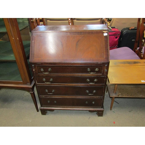 740 - REPRODUCTION MAHOGANY BUREAU