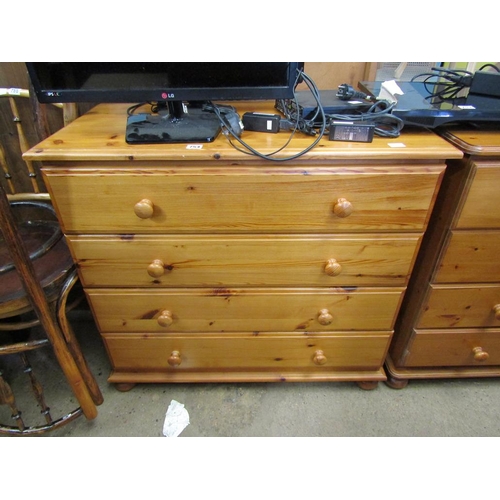 754 - MODERN PINE CHEST