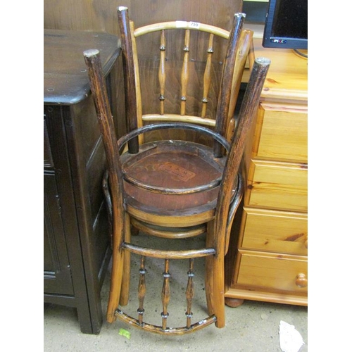 755 - TWO BENTWOOD CHAIRS